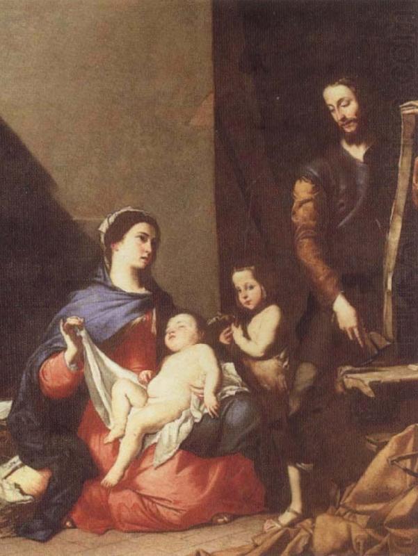 Jusepe de Ribera The Holy family china oil painting image